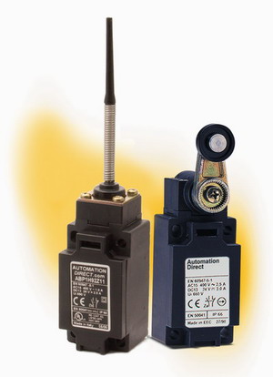 Double-insulated (PBT) limit switches