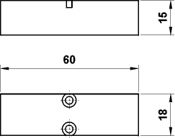 Intermediate Header AZ Pneumatica. VDMA 18 mm: blanking plate, blanking piece, diaphragm ...