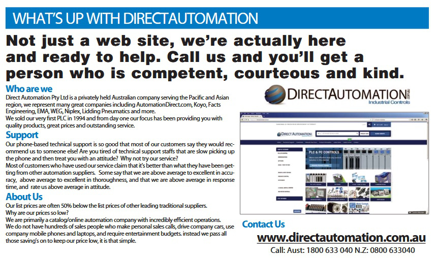 Direct Automation - Contact us for Tech Support Direct Automation - Contact us for Tech Support