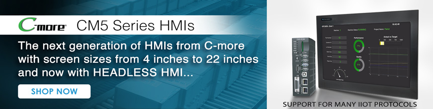 C-more CM5 Touch Screens and Remote HMI