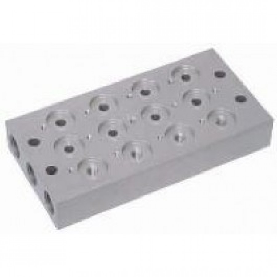 PRODUCT UNAVAILABLE - 6 station manifold for 1/8" spool valve