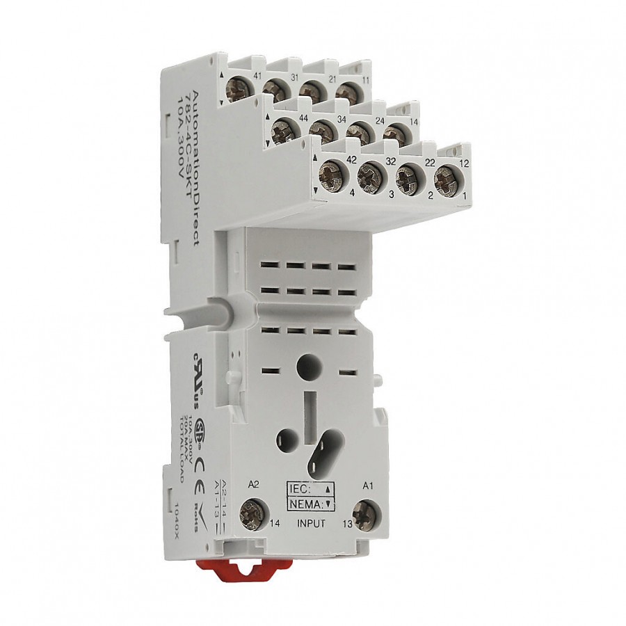 Relay socket for H782 series