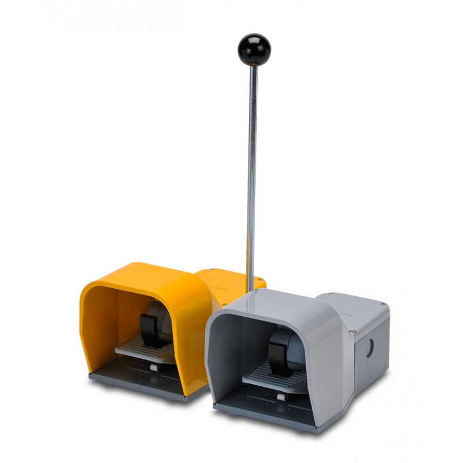 Electric foot switch, dbl