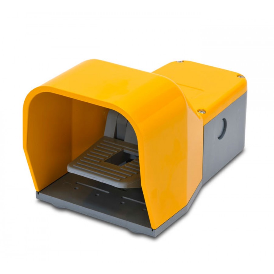 Electric foot switch, single