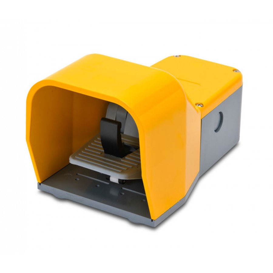 Electric foot switch, single