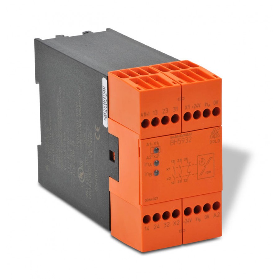 Safety relay mod spd mnit 24v