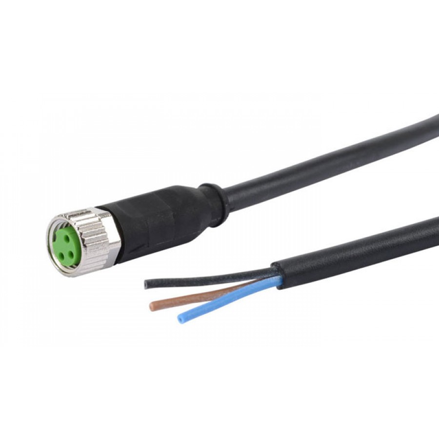 M8 Cable For Quick-Disconnect Sensors