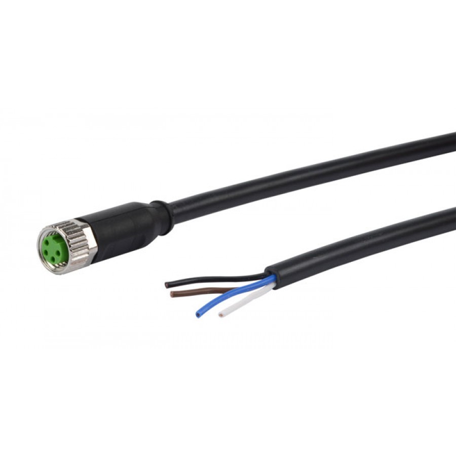 M8 Cable For Quick-Disconnect Sensors