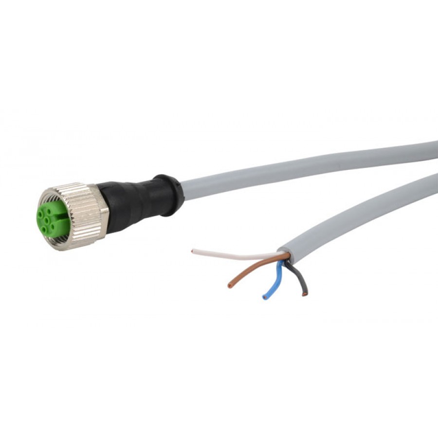M12 Cable For Quick-Disconnect Sensors