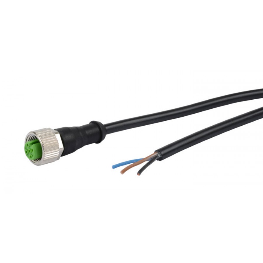 M12 Cable For Quick-Disconnect Sensors