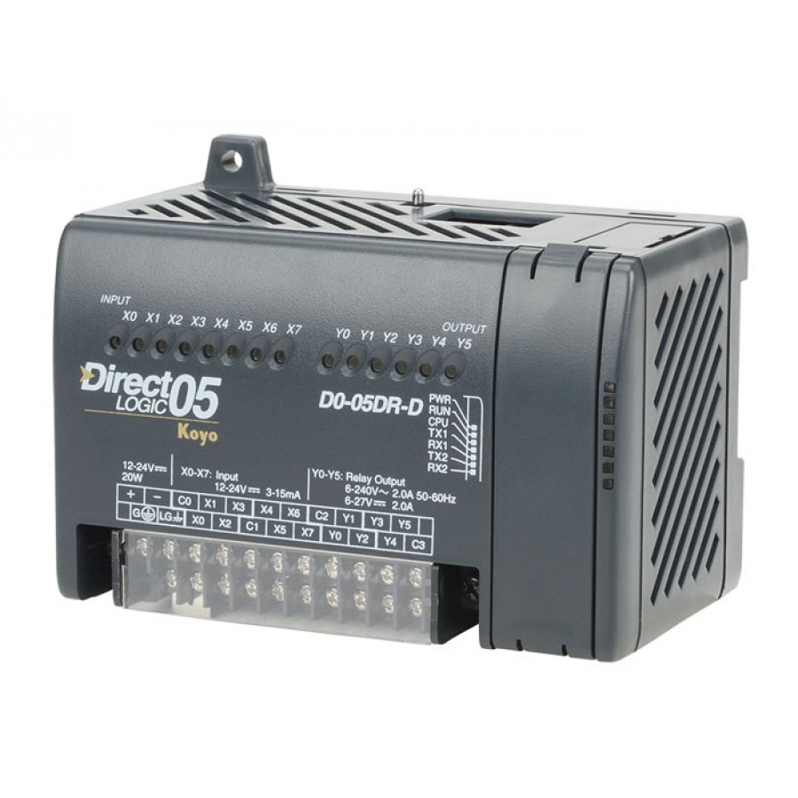 8 DC Inputs/6 Relay Out 24vdc