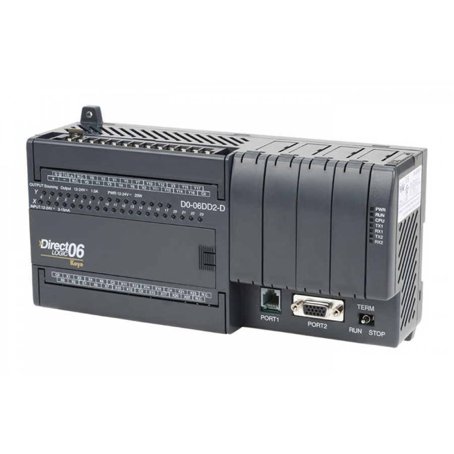 CPU 20 In/16 Out DC Power