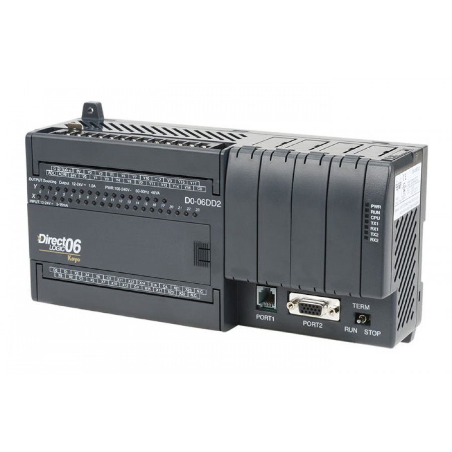 CPU 20 DC In/16 DC Src Out