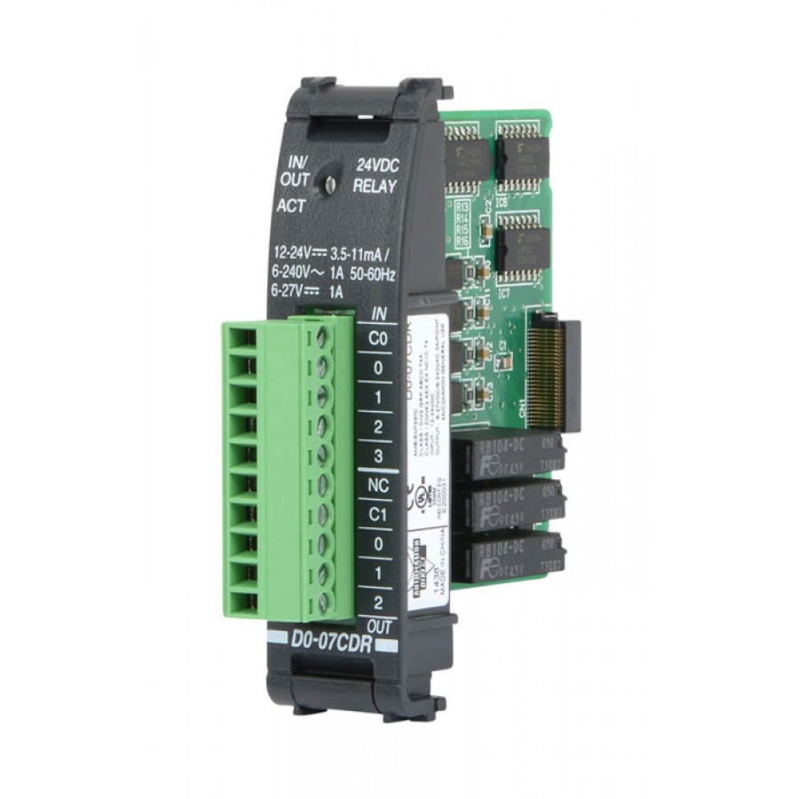 4 In/3 Relay Out Combo Module