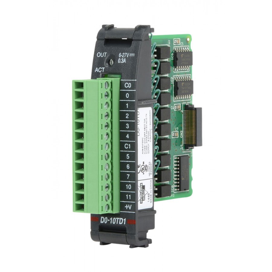 10 Pt 12-24Vdc Sink Output Mod