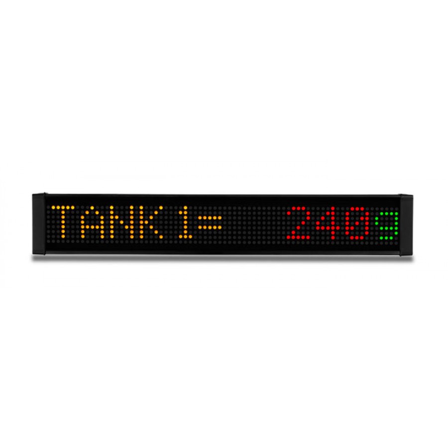 PRODUCT UNAVAILABLE LED message display 1line 12Ch