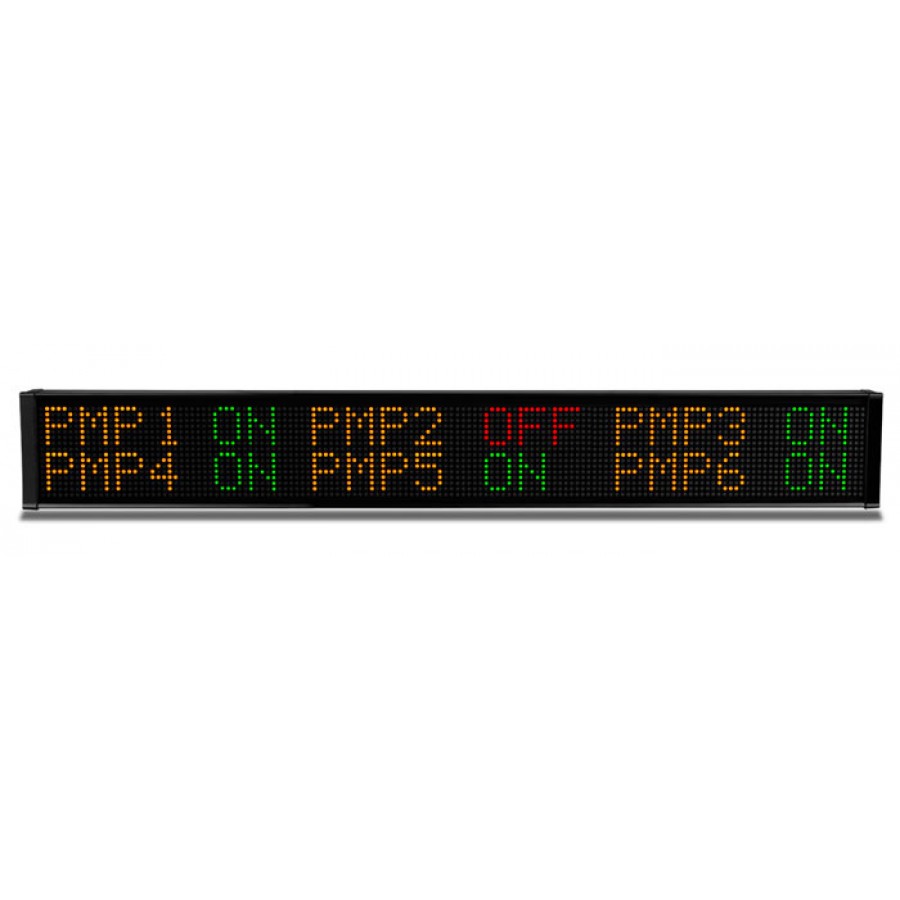PRODUCT UNAVAILABLE LED message display 2line 24Ch