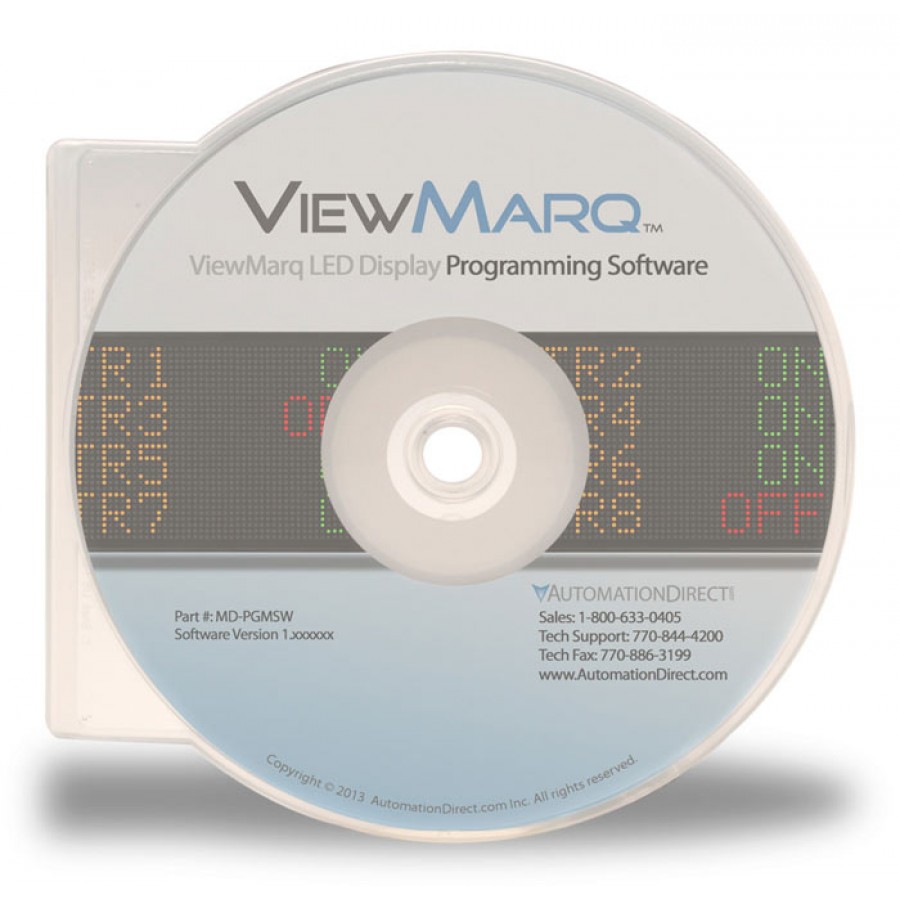 Programming software ViewMarq