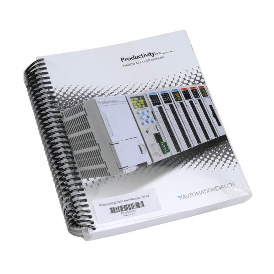 Productivity2000 User Manual-  Download Only