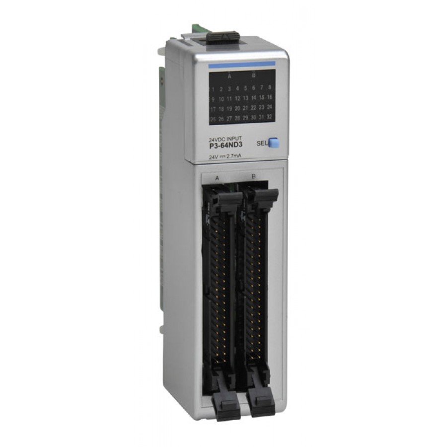 64-point 24VDC input 8 commons