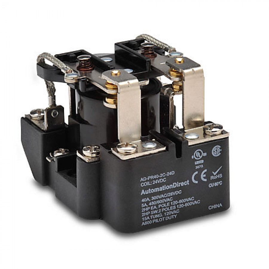 Power relay, 24 VDC