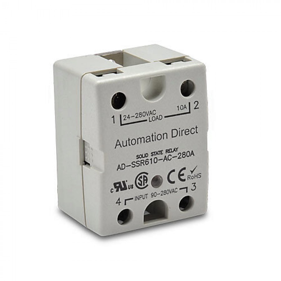 Solid state relay 90-280 VAC