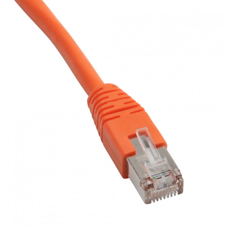 Ethernet Patch Cbl 14ft Orange