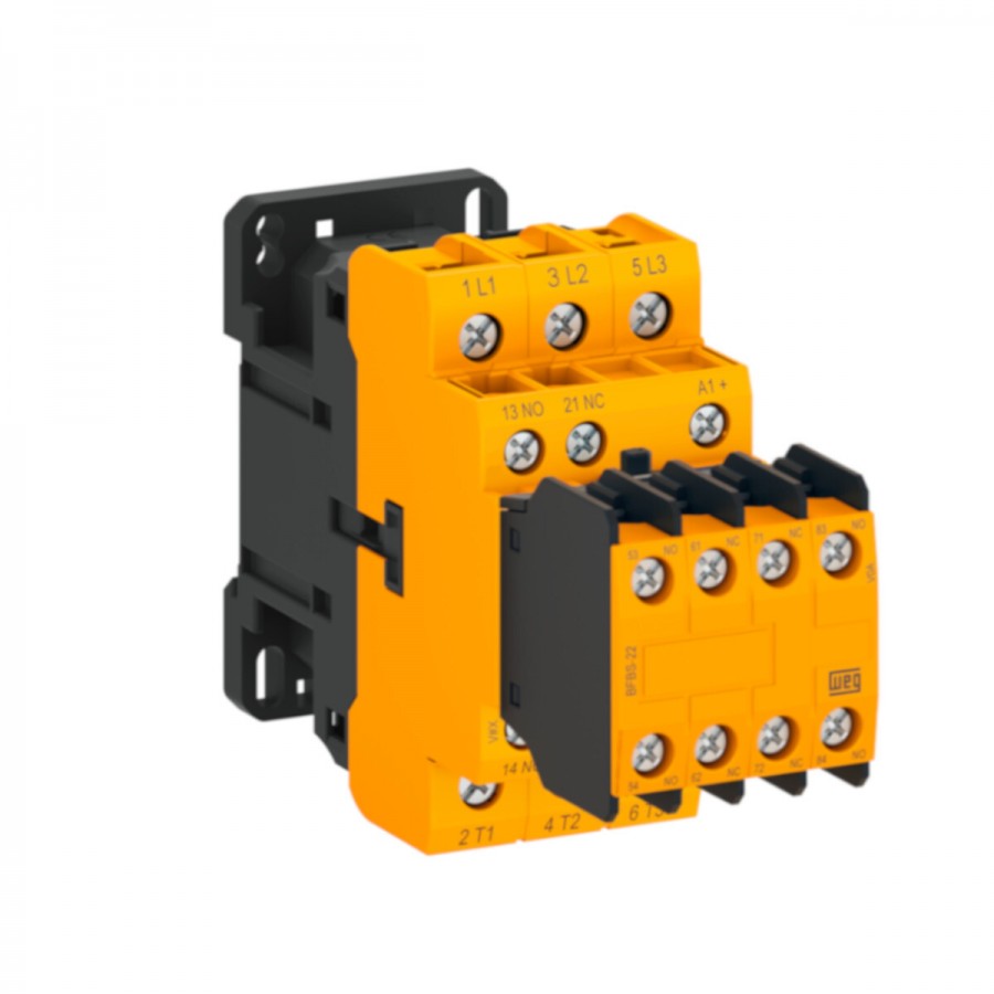 12A 3P Safety Contactor 24VDC