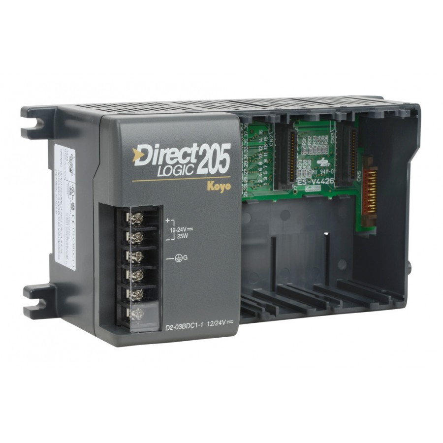 3 Slot 205 Base 12/24 Vdc