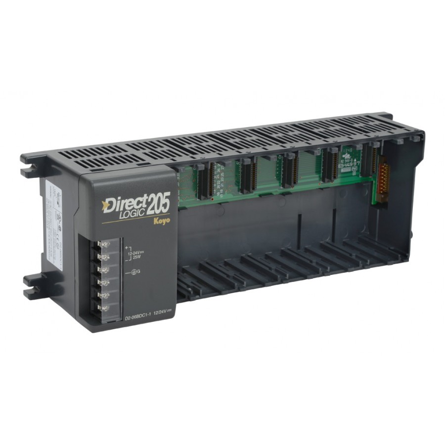 6 Slot 205 Base 12/24 Vdc