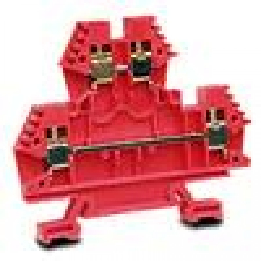 Dble. Lvl. terminal block Red