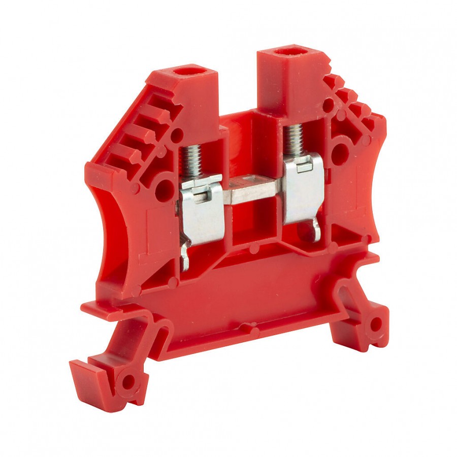 Terminal block 10AWG 600V Red