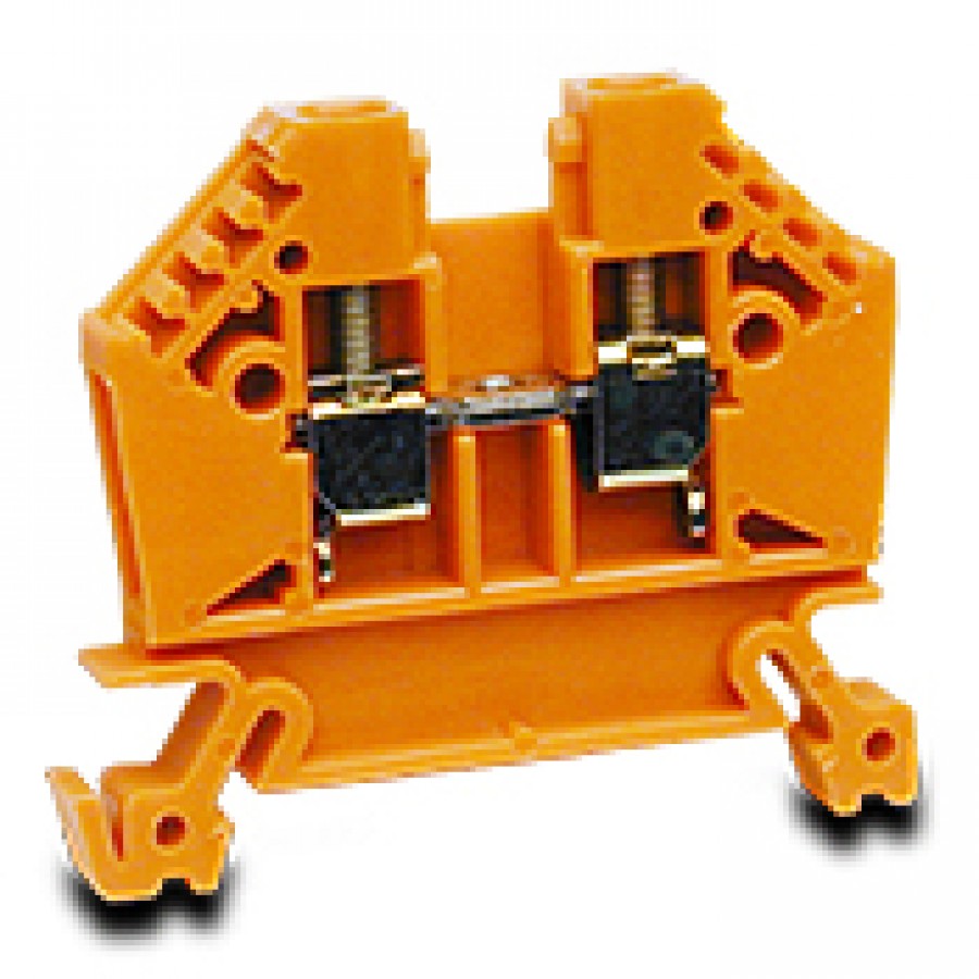 Terminal Blk. 8AWG Orange - Single-level terminal blocks - DIN Rail ...