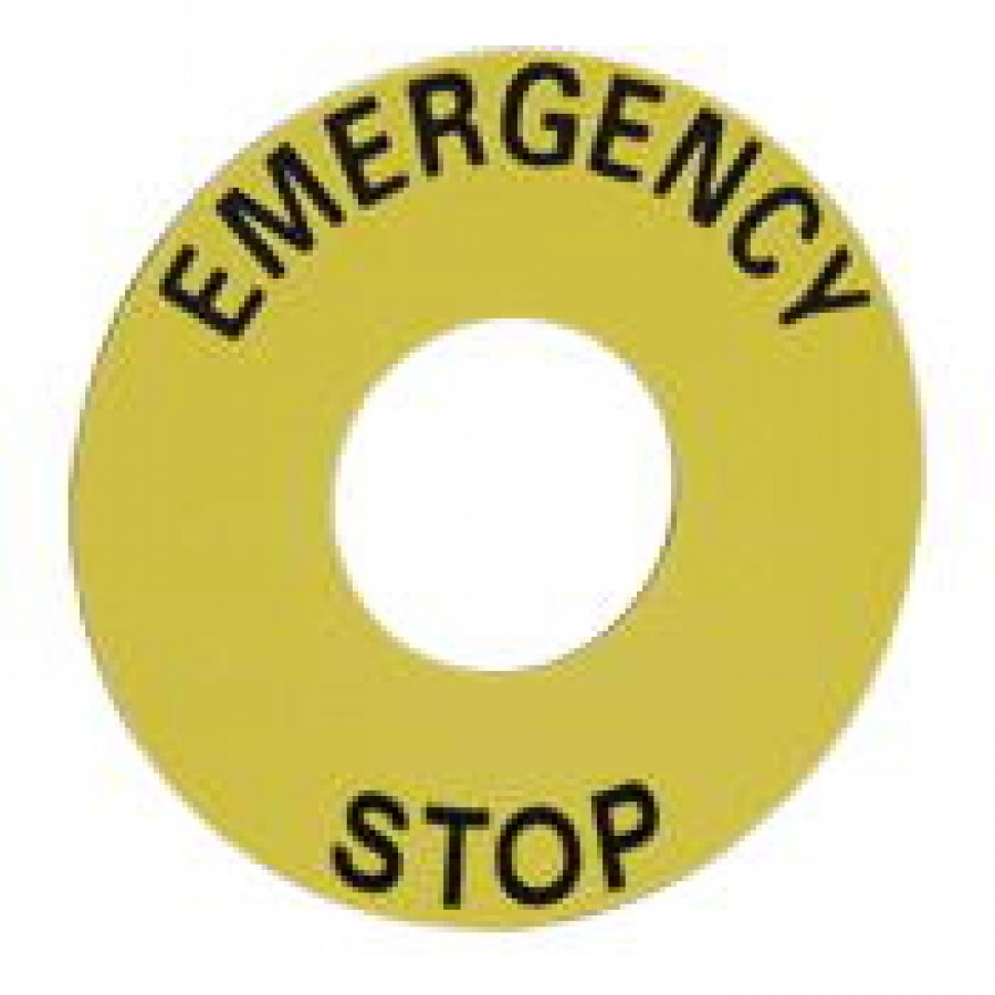 PRODUCT UNAVAILABLE - EMERGENCY Lgnd plate