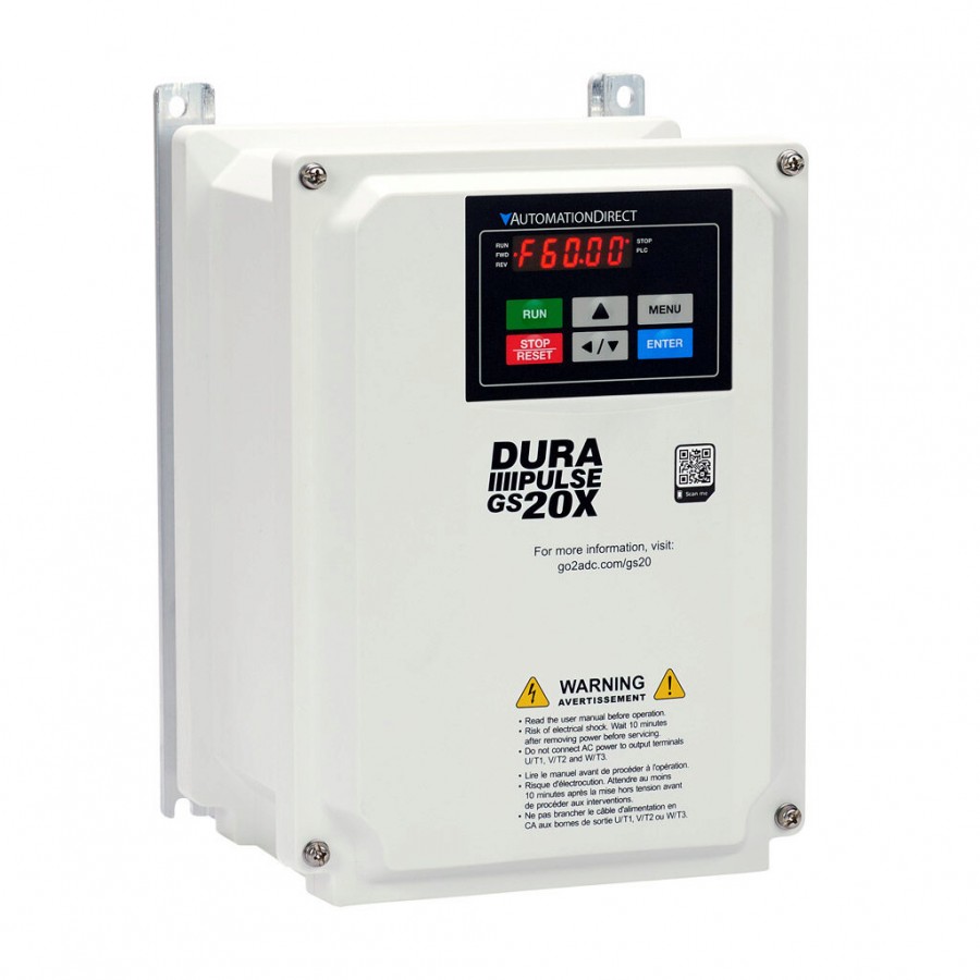 GS20X drive AC 460 VAC, 0.75kW