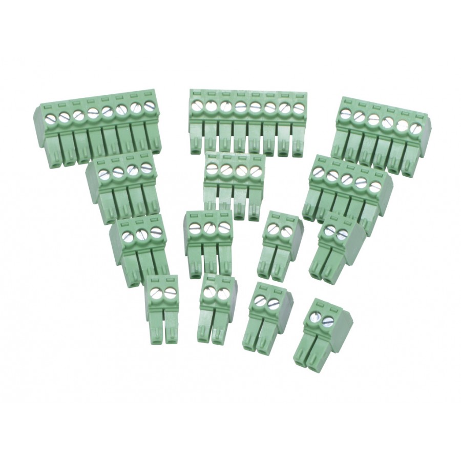 Terminal block, replacement, 3.5 mm. Package of 14. For use with FC series signal conditioners. 