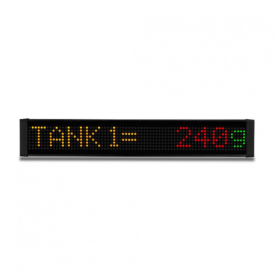 LED message display 1line 12Ch