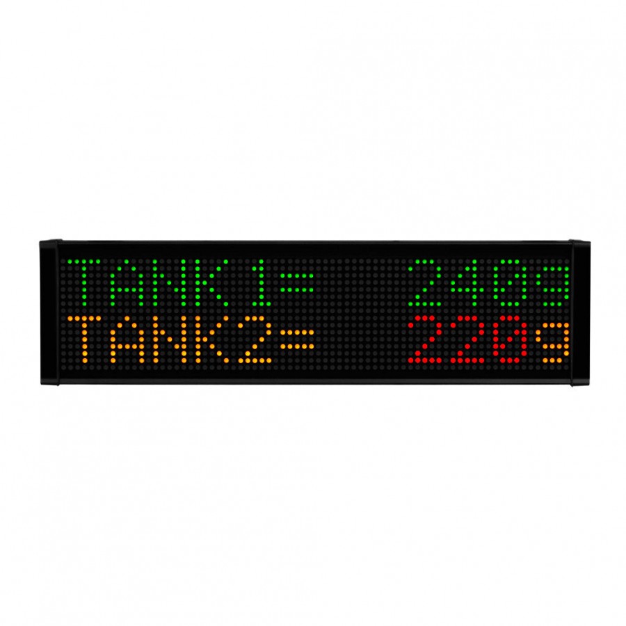 LED message display 2line 12Ch