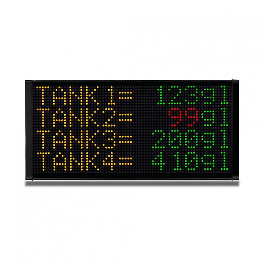 LED message display 4line 12Ch