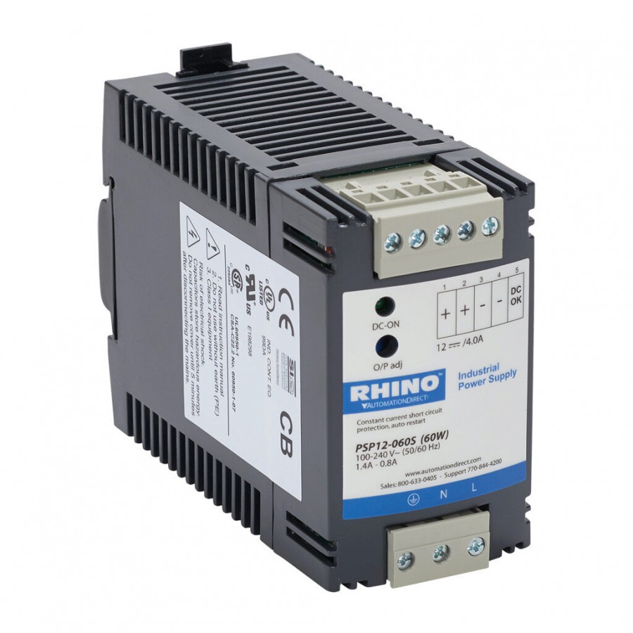 Slimline 12 Vdc 4 Amp P/S