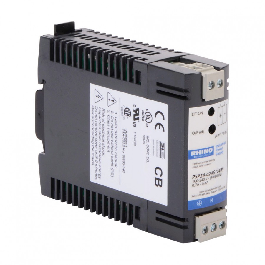 Slimline 24 Vdc 1 Amp P/Supply