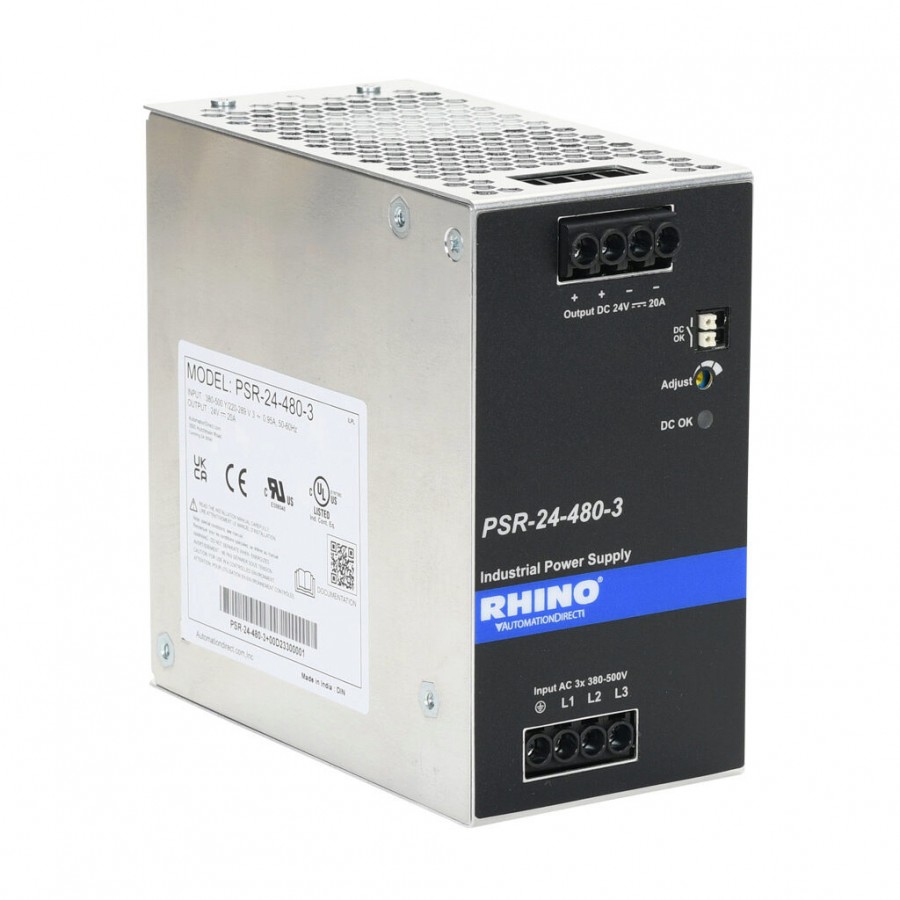 Power Supply 24 VDC 20A 480W