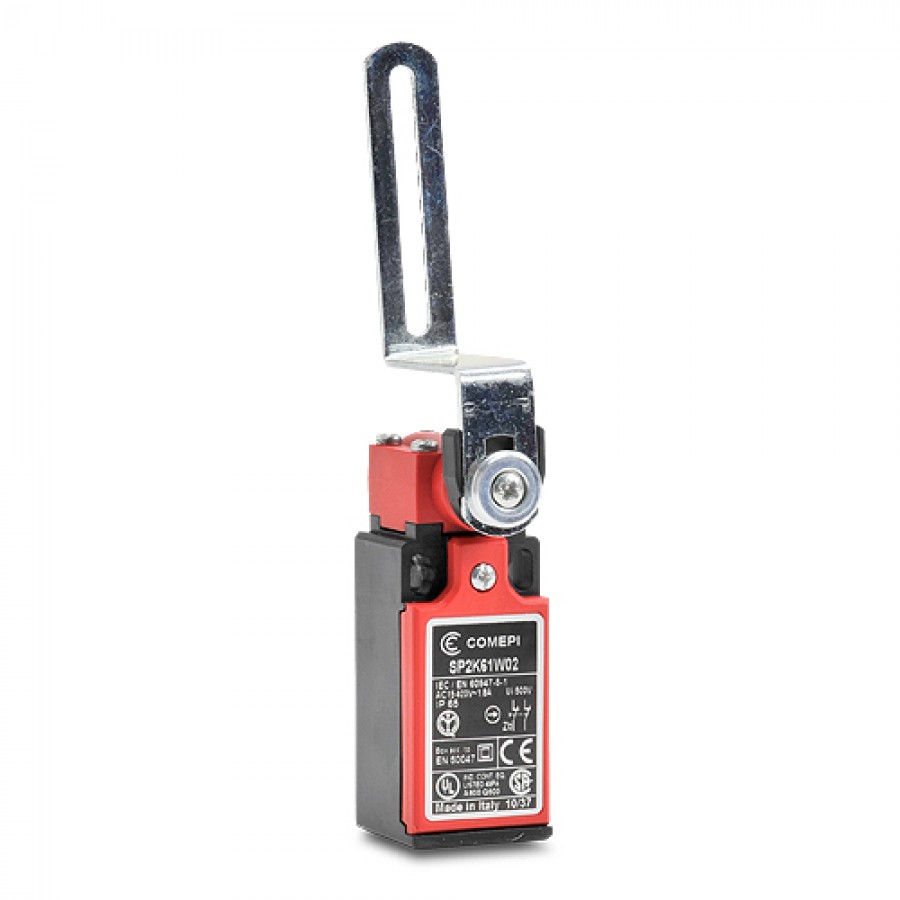 Safety switch, hinge 2 N/C