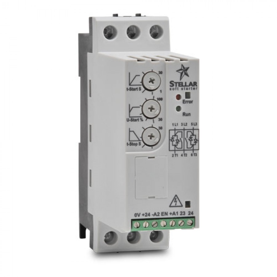 Soft starter,9A,208-230/460VA