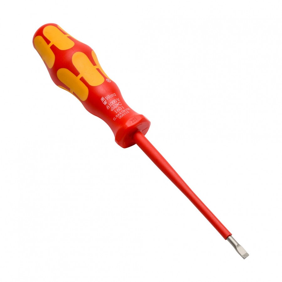 Wera Scrwdr 4mm slot 100mm laz