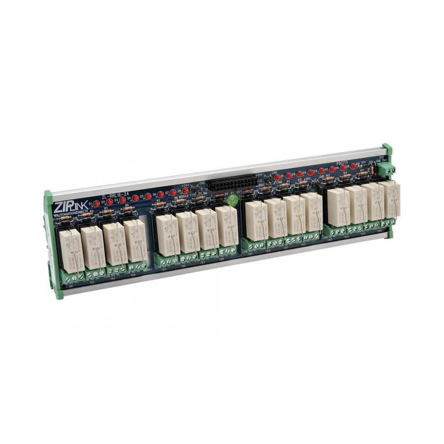 16-relay output module 24VDC
