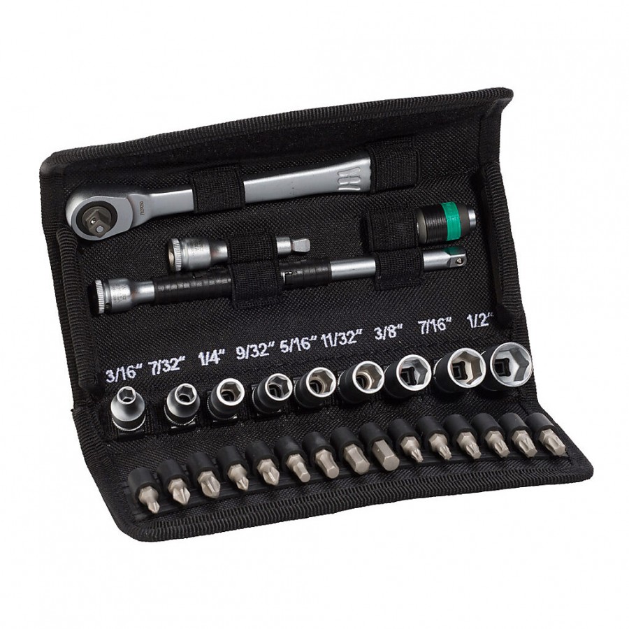 Wera sck Zyk sae rat 28pc 1/4
