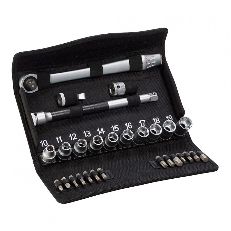 Wera sck Zyk met rat 28pc 1/2