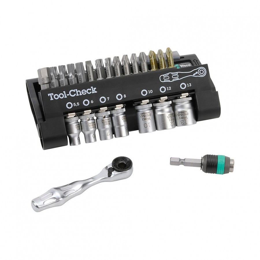Wera Tool-Check bit sock 38pc