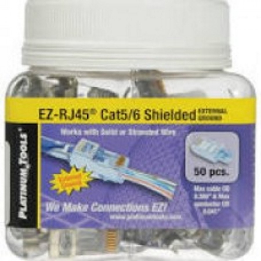PRODUCT UNAVAILABLE - RJ45 connectors – pack of 50 pcs